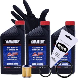 Edwards Oil Change Kit fits 1988-2004 Yamaha Warrior 350 ATV