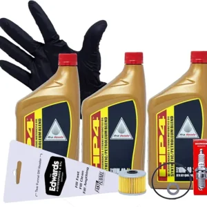 Edwards Oil Change Kit fits 1992-1997 Honda TRX300 TRX300FW ATV (Semi Synthetic Blend)