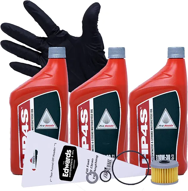 Edwards Oil Change Kit fits 2005-2011 Honda TRX500 Foreman TM FM FPM FPE FE ATV (Full Synthetic)