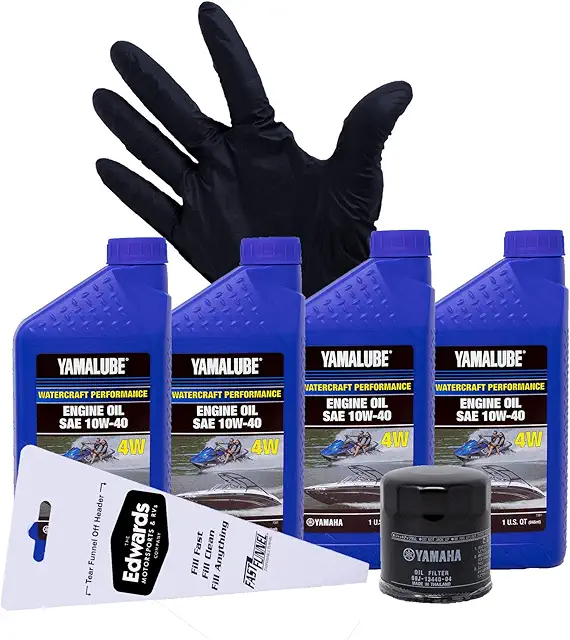 Edwards Oil Change Kit fits 2011-2021 Yamaha VX 1800 WaveRunner Watercraft