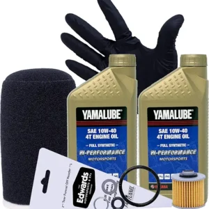 Edwards Full Synthetic Oil Change Kit fits 2006-2020 Yamaha Raptor 700 Sport ATV