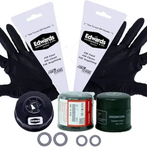 Edwards Oil Filter Two Pack 15410-MFJ-D02 with Crush Washers