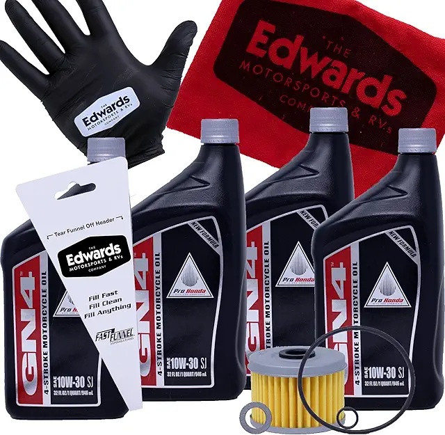 Edwards Oil Change Kit fits 2015-2022 Honda Pioneer 500 SxS UTV