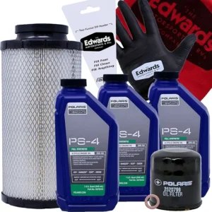 Edwards Oil Change Kit fits 2019-2023 Polaris RZR Turbo SxS UTV with Air Filter