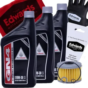 Edwards Oil Change Kit fits 2007-2022 Honda Rancher 420 TRX420 FE FM TE TM FPE FPM