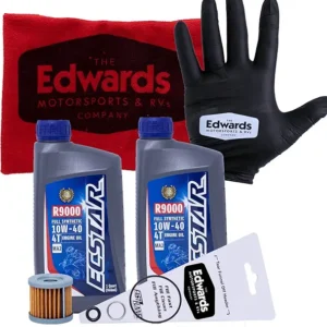 Edwards Oil Change Kit fits 2007-2022 Suzuki Burgman AN400 Scooter