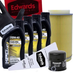 Edwards Oil Change Kit fits 2014-2022 Kawasaki Teryx Teryx4 Side x Side UTV with Air Filter