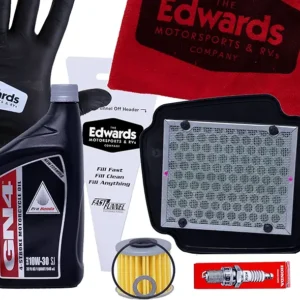 Edwards Oil Change Kit fits 2022-2025 Honda Grom Motorcycle with Air Filter