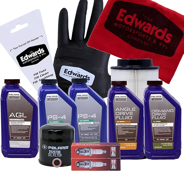 Edwards Oil Change Kit fits 2012-2022 Polaris Sportsman 850 XP 850 with Air Filter