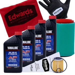 Edwards Oil Change Kit fits 2000-2012 Yamaha Big Bear ATV with Air Filter