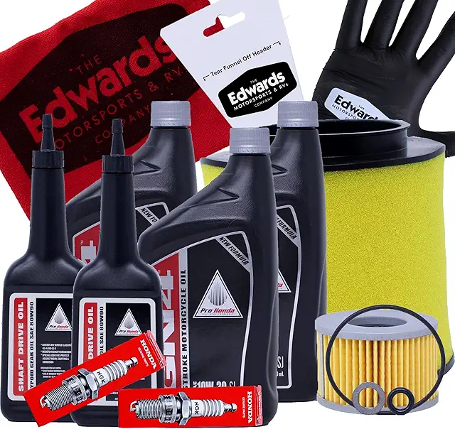 Edwards Oil Change Kit fits 2017-2023 Honda Rincon TRX680 ATV
