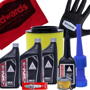 Edwards Oil Change Kit fits 2015-2023 Honda TRX420 Rancher FE FM TM Manual or Electric Shift