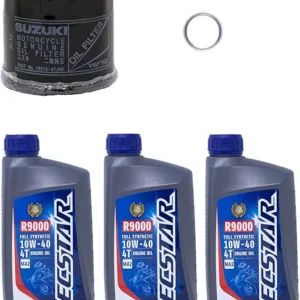 Edwards Full Synthetic Oil Change Kit fits 2008-2013 Suzuki LT-A750X ATV