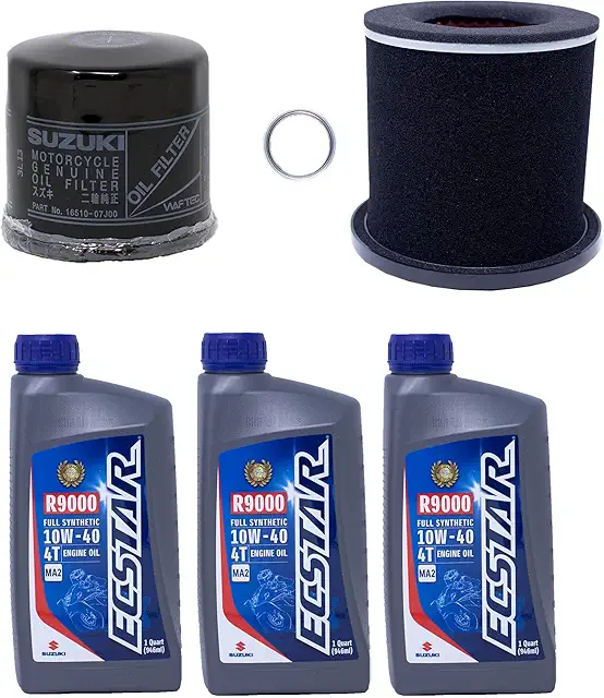 Edwards Full Synthetic Oil Change Kit fits 2008-2013 Suzuki LT-A750X ATV with Air Filter
