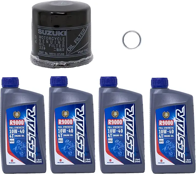 Edwards Full Synthetic Oil Change Kit fits 1998-2002 Suzuki LT-F500F Quad Runner ATV