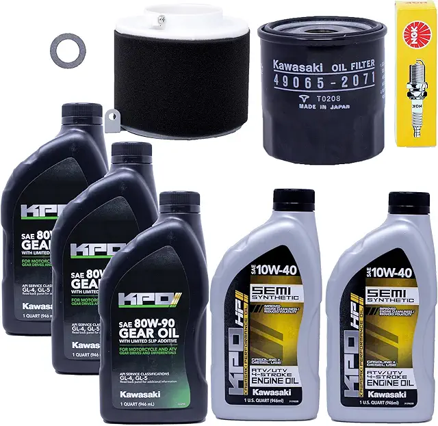 Edwards Oil Change Kit fits 1994-2000 Kawasaki Mule 2500 Side by Side