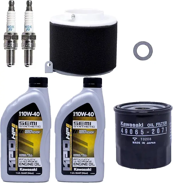 Edwards Oil Change Kit fits 1993-2000 Kawasaki Mule 2510 Side by Side