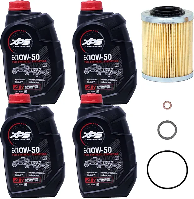 Edwards Oil Change Kit fits 2017-2025 Can-Am Maverick X3 SxS UTV 10W-50